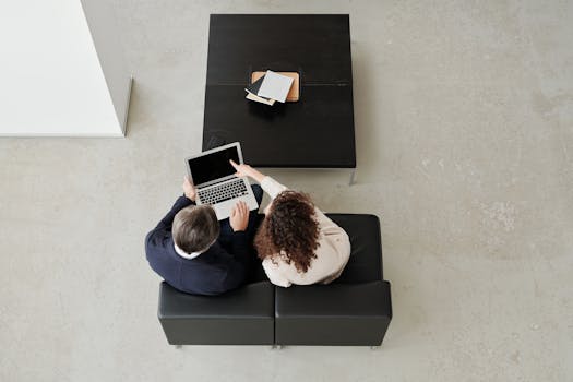 Women collaborating on a tech project