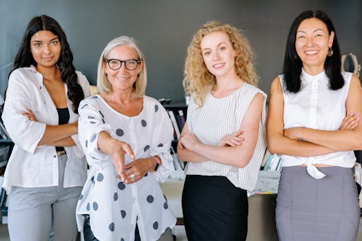 A successful female engineer smiling