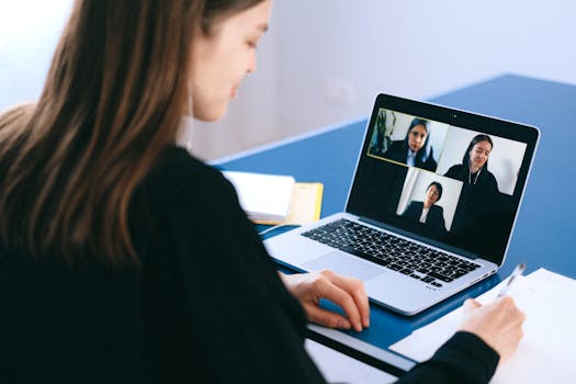 women attending a tech conference