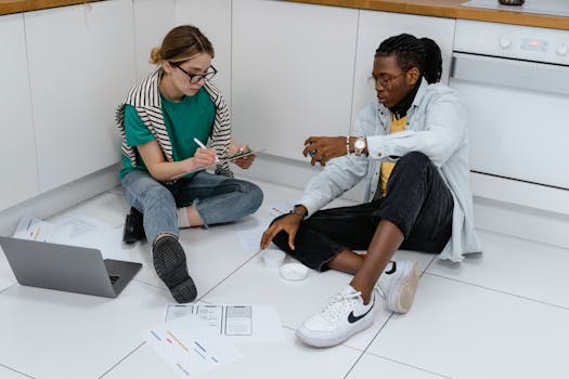 women collaborating on tech project