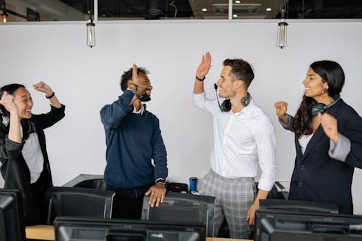 women celebrating their tech achievements